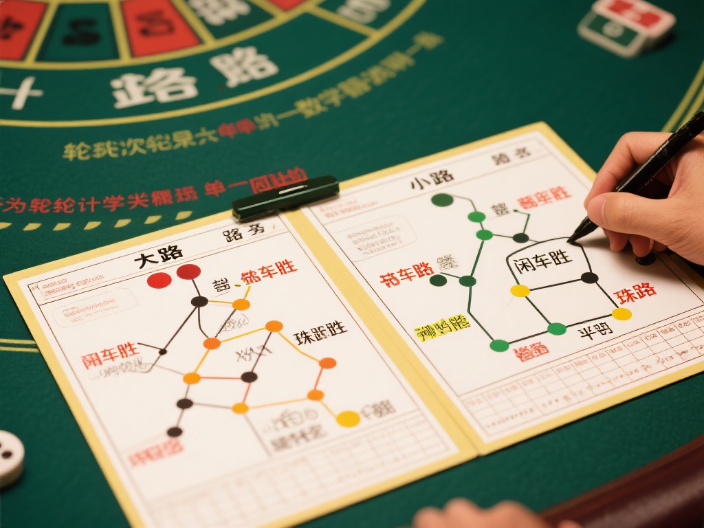 统计学解析百家乐路子图的数学原理与游戏机制