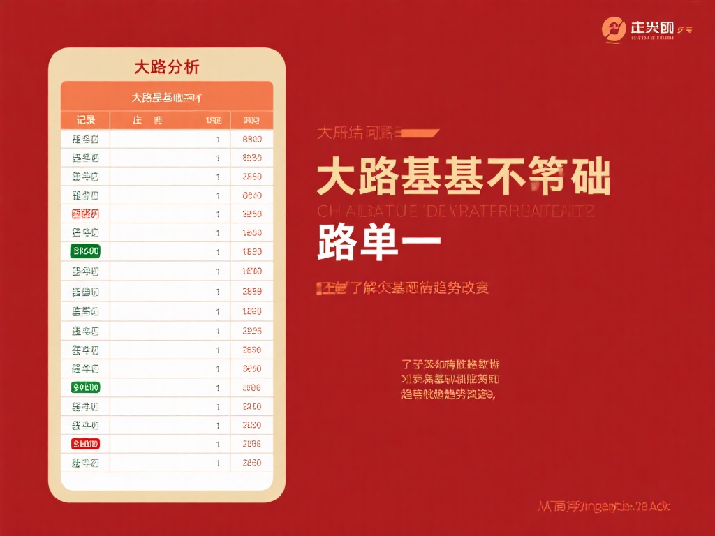 零基础轻松掌握：详解百家乐路单分析与制胜策略