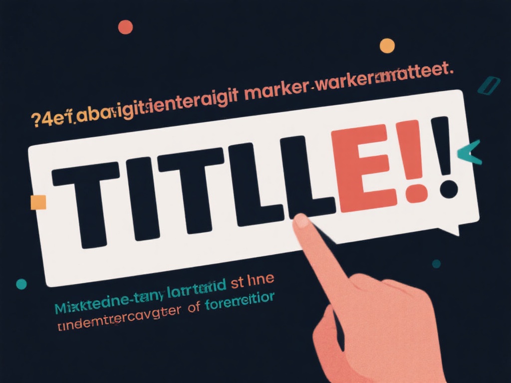 策略性思维加持，打造精准吸引人的标题秘诀