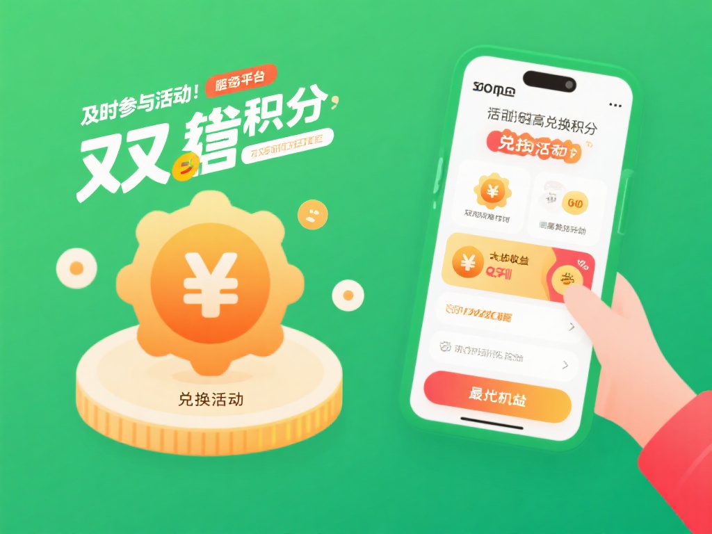 及时参与活动：许多平台会提供限时双倍积分的兑换活动